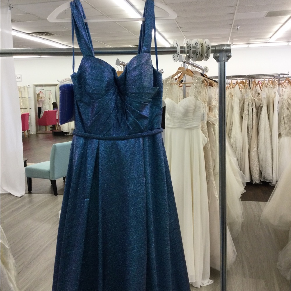 Two toned prom dress